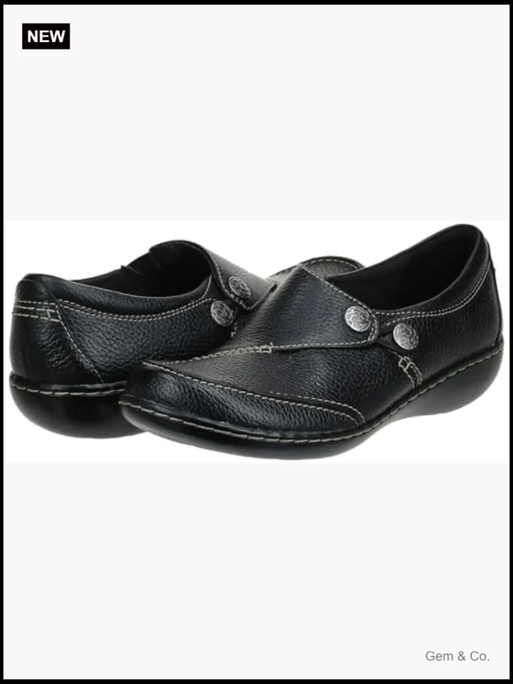 Women's Slip-On Loafers with OrthoLite Footbed - Pull On Style